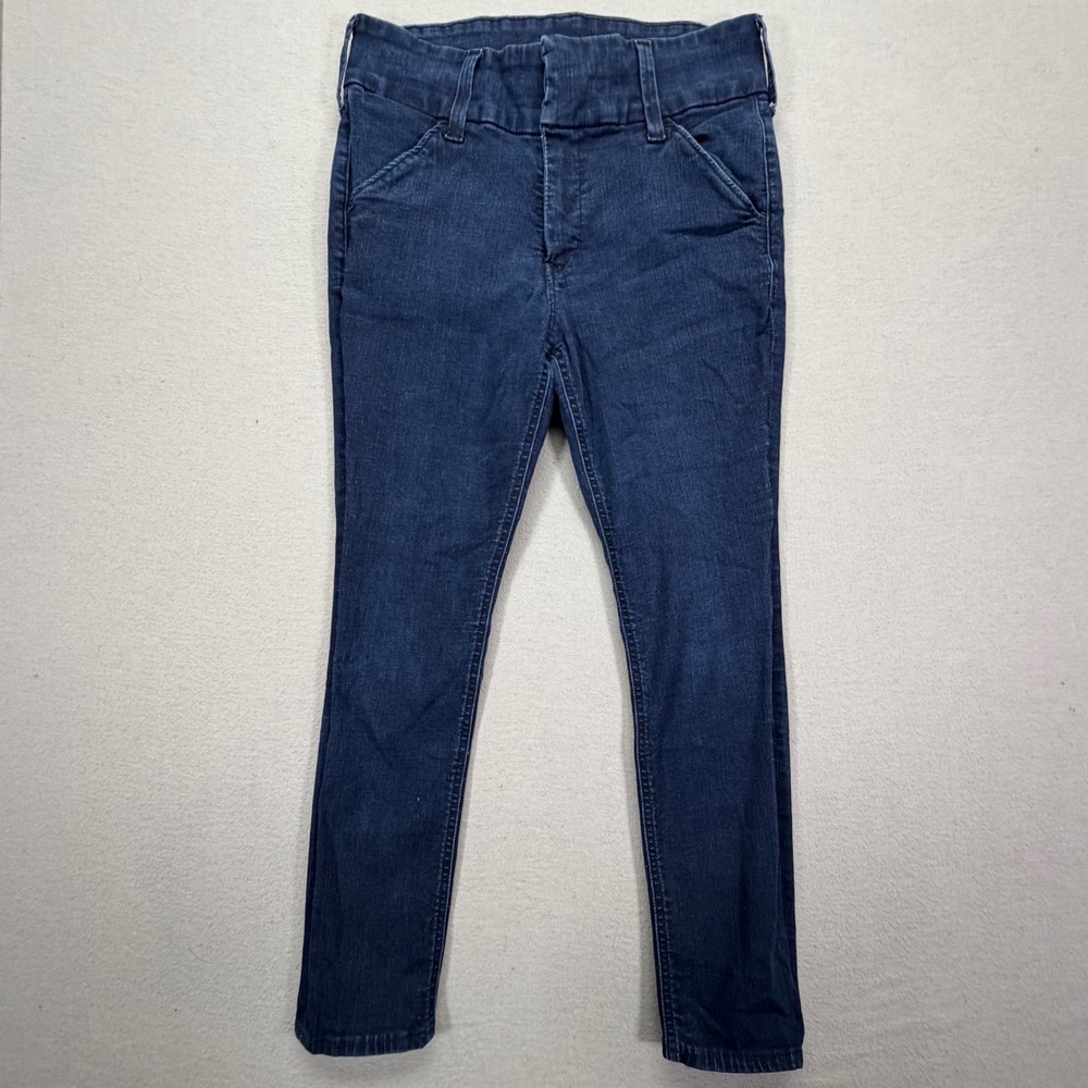 Express Womens Jeans Legging High Rise Dark Wash Stretch Denim 14L
